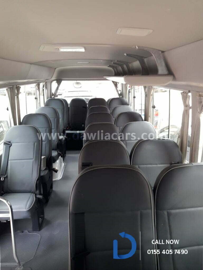 ايجار ميكروباص كوستر 21 راكب