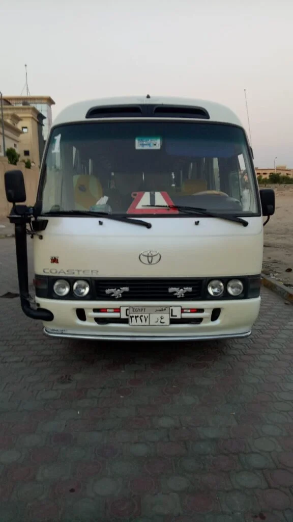 ايجار كوستر الى  السخنه