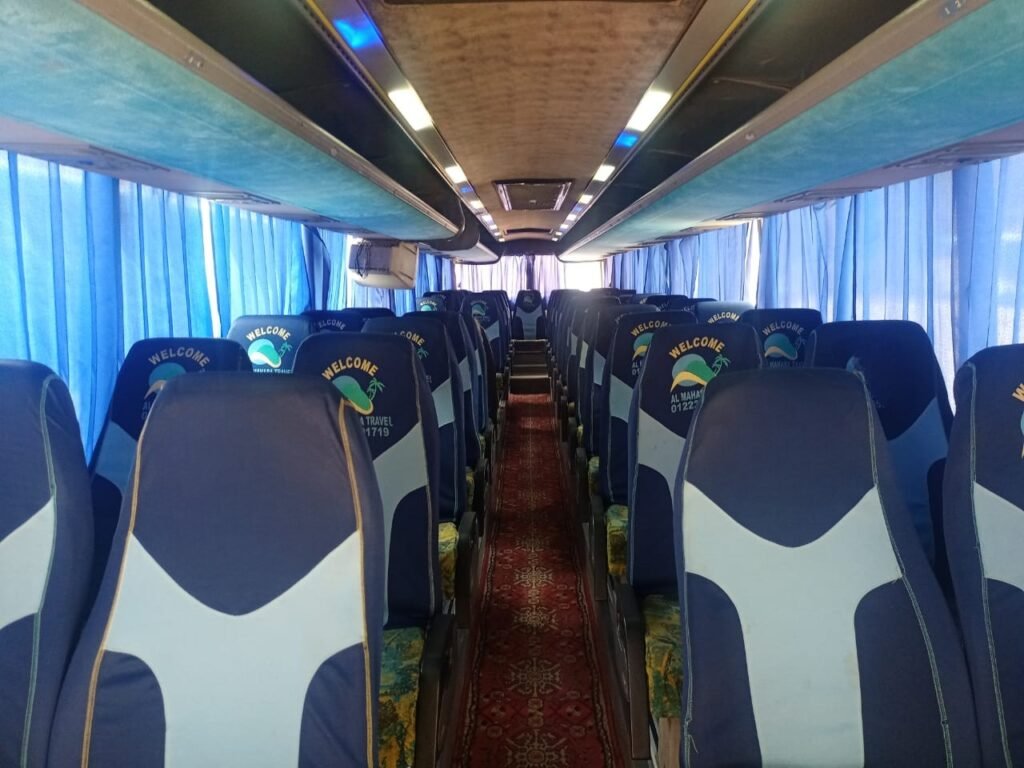 تأجير باص الى الجلاله 01016549043