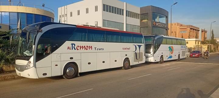 ايجار اتوبيس 50 راكب الى دريم بارك